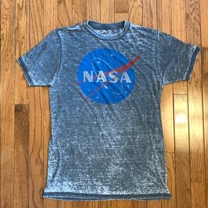 Vintage look NASA burnout tee